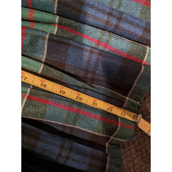 Vintage Skirt Kilt Plaid Tartan Scottish Dark Academia Collegiate Schoolgirl 90s - Picture 11 of 13